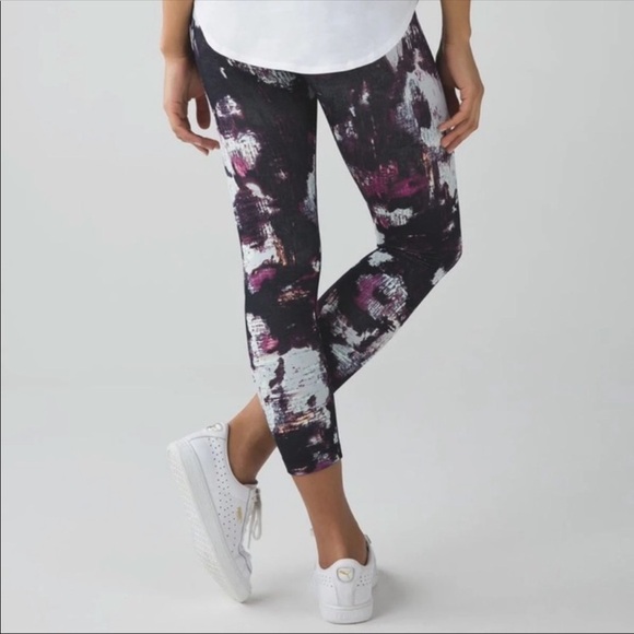 Lululemon Wunder Under Cara Blossom Crop Legging - Picture 2 of 10